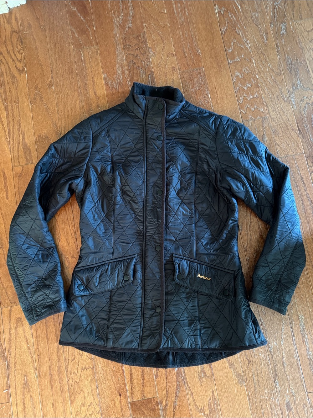 Barbour Quilted Black Jacket - Women's